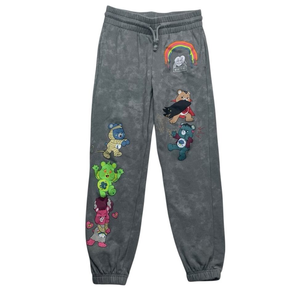 Care Bears x monsters size XS extra small Charcoal Joggers Frankie